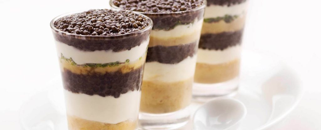 Caviar parfait 