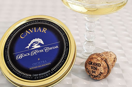 Black River Caviar Champagne