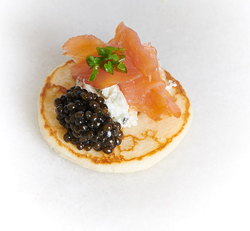Black River Caviar Salmon Bite