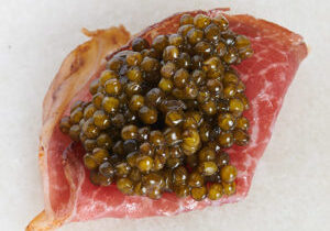 Black River Caviar and Wagyu Bresaola